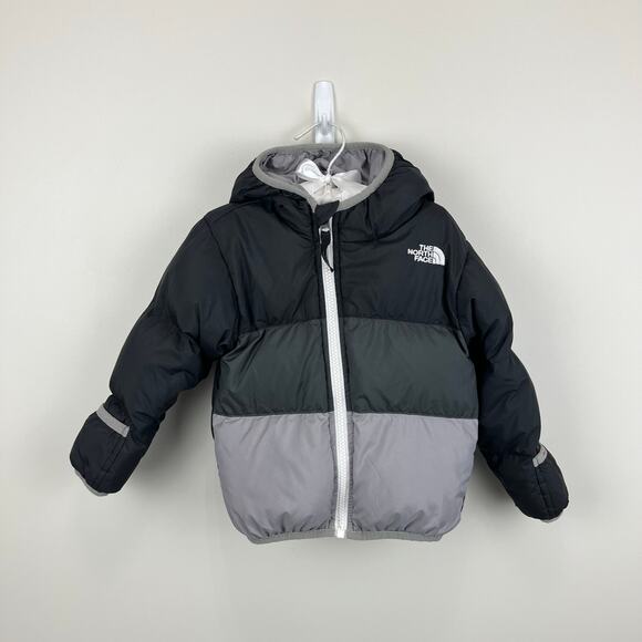 The North Face Boys Moondoggy Down Hoodie Jacket 18-24 Months - Picture 1 of 12